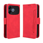 For Oppo F33 Pro 5G Leather Case Phone Wallet Cover with Multiple Card Slots