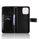 For Oppo A6t 4G / Oppo A6t 5G / Oppo A6t Pro 4G / Oppo A6x 5G (India) / Oppo A6 4G / Oppo A6 5G (Global) / Oppo A6c 4G PU Leather Case with Strap Crazy Horse Texture Phone Wallet Cover
