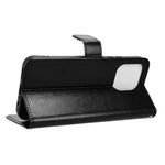 For Oppo A6t 4G / Oppo A6t 5G / Oppo A6t Pro 4G / Oppo A6x 5G (India) / Oppo A6 4G / Oppo A6 5G (Global) / Oppo A6c 4G PU Leather Case with Strap Crazy Horse Texture Phone Wallet Cover