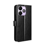 For Oppo A6t 4G / Oppo A6t 5G / Oppo A6t Pro 4G / Oppo A6x 5G (India) / Oppo A6 4G / Oppo A6 5G (Global) / Oppo A6c 4G PU Leather Case with Strap Crazy Horse Texture Phone Wallet Cover