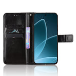 Til Oppo F33 Pro 5G PU lædercover med rem Crazy Horse tekstur telefonpungscover
