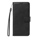 For Honor 600 Pro 5G / Honor 600 5G Leather Wallet Case with Strap Solid Color Phone Stand Cover