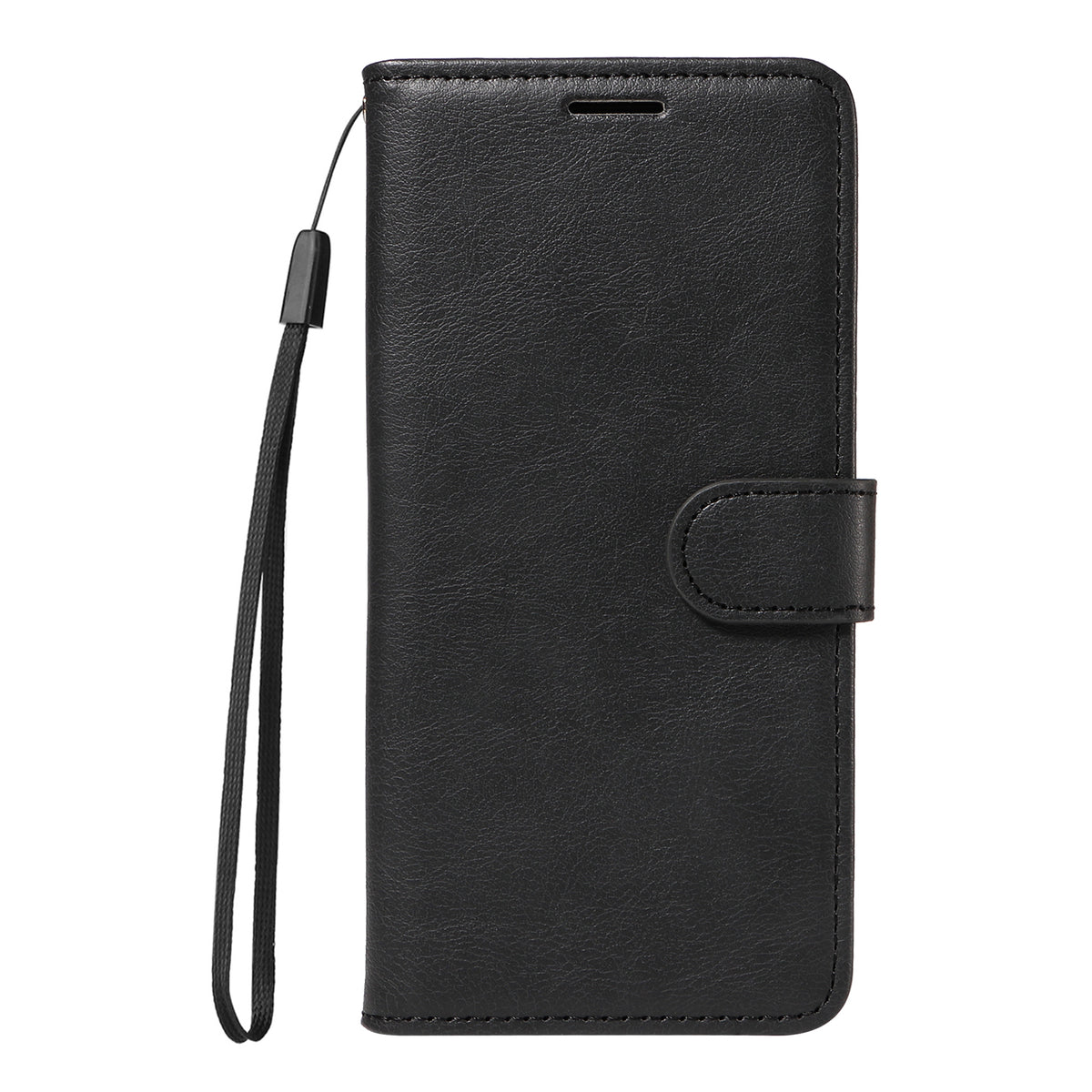 For Honor 600 Pro 5G / Honor 600 5G Leather Wallet Case with Strap Solid Color Phone Stand Cover