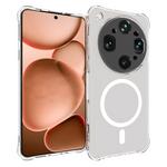 WANLONFENG för Oppo Find X9 Ultra 5G TM1-serien 2,0 mm magnetiskt skal genomskinligt TPU-bakstycke