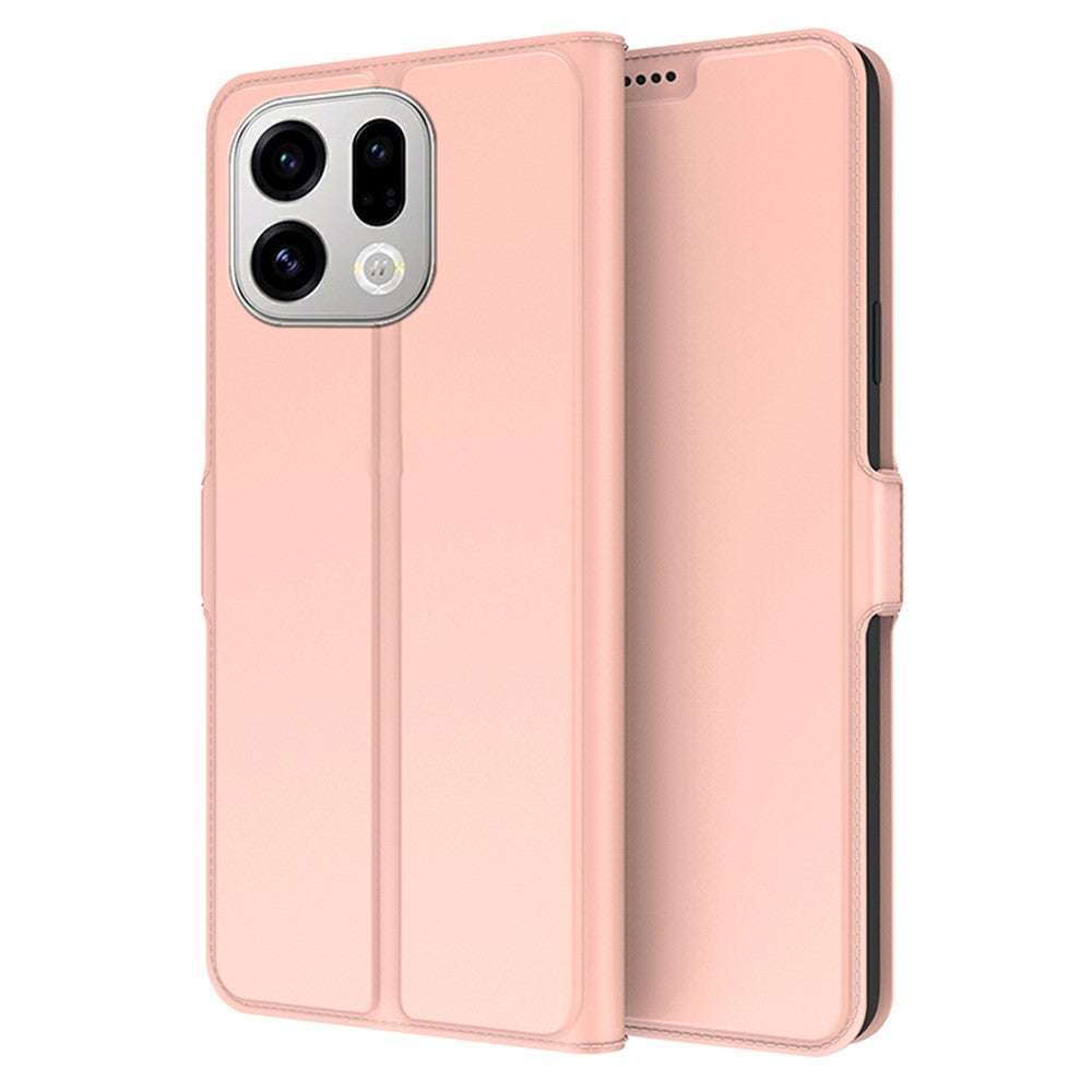 For Oppo Find X9 5G Case Shockproof TPU Inner Shell Leather Phone Cover Card Slot