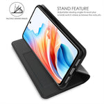 For Oppo Find X9 5G Case PU Leather Phone Cover with Card Holder Stand