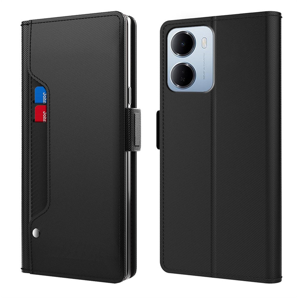 For Xiaomi Redmi 15a 5G Case PU+TPU Magnetic Flip Phone Cover with Stand