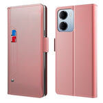For Xiaomi Redmi 15a 5G Case PU+TPU Magnetic Flip Phone Cover with Stand