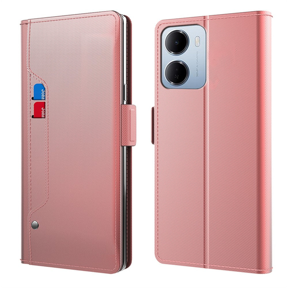 For Xiaomi Redmi 15a 5G Case PU+TPU Magnetic Flip Phone Cover with Stand