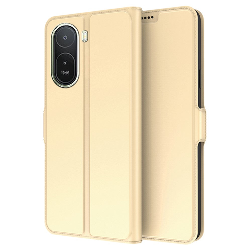 Case For Xiaomi Poco C85x 5G / Redmi A7 Pro 4G (171.56mm) / Redmi A7 Pro 5G Shockproof TPU Inner Shell Leather Phone Cover Card Slot