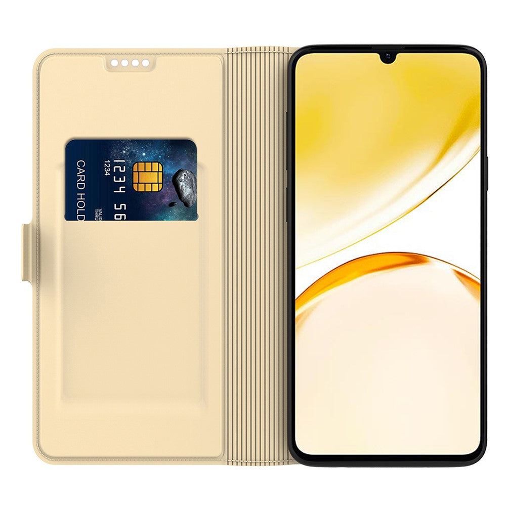 Case For Xiaomi Poco C85x 5G / Redmi A7 Pro 4G (171.56mm) / Redmi A7 Pro 5G Shockproof TPU Inner Shell Leather Phone Cover Card Slot