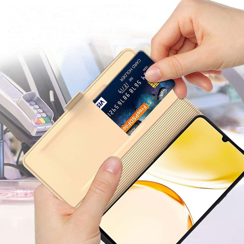 Case For Xiaomi Poco C85x 5G / Redmi A7 Pro 4G (171.56mm) / Redmi A7 Pro 5G Shockproof TPU Inner Shell Leather Phone Cover Card Slot