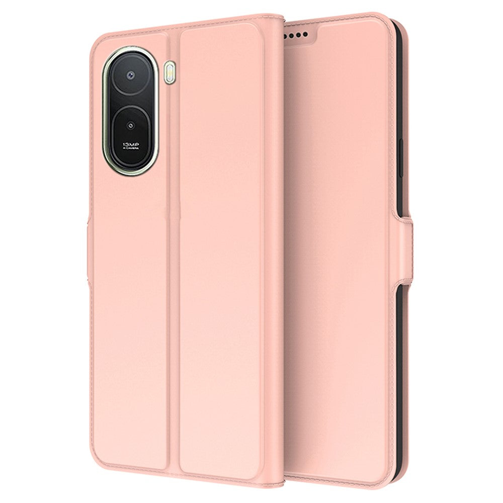Case For Xiaomi Poco C85x 5G / Redmi A7 Pro 4G (171.56mm) / Redmi A7 Pro 5G Shockproof TPU Inner Shell Leather Phone Cover Card Slot