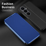 Til Samsung Galaxy A27 5G Flip Lædercover med Stativ Fuld Kropsbeskyttende Telefonetui