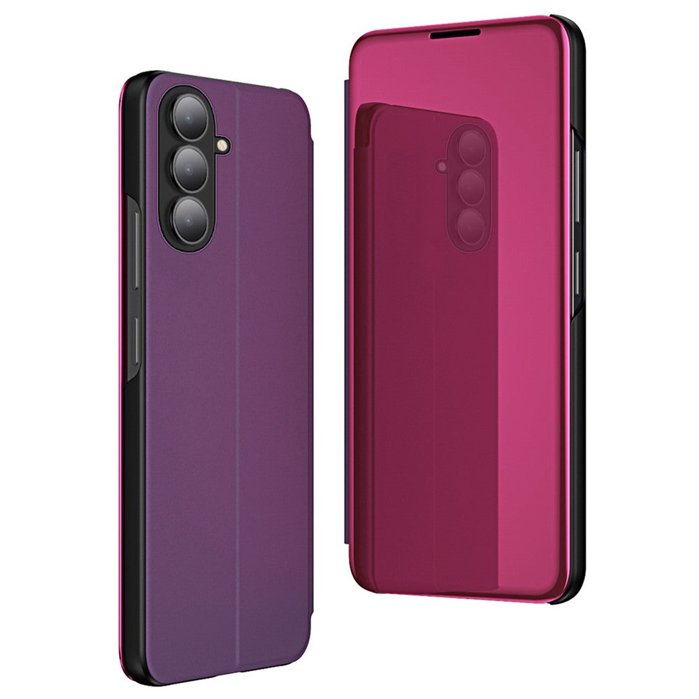 Til Samsung Galaxy A27 5G Flip Lædercover med Stativ Fuld Kropsbeskyttende Telefonetui