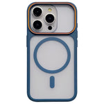 Til iPhone 15 Pro Magnetisk Cover Stort Visningsvindue TPU + PC Stødsikkert Telefoncover