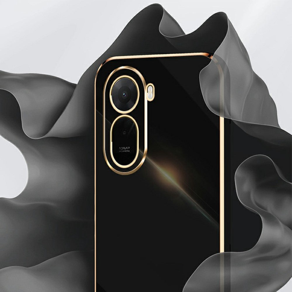 XINLI For Xiaomi Poco C85x 5G / Redmi A7 Pro 4G (171.56mm) Case TPU Phone Cover with Electroplating Frame