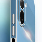 XINLI For Xiaomi Poco C85x 5G / Redmi A7 Pro 4G (171.56mm) Case TPU Phone Cover with Electroplating Frame