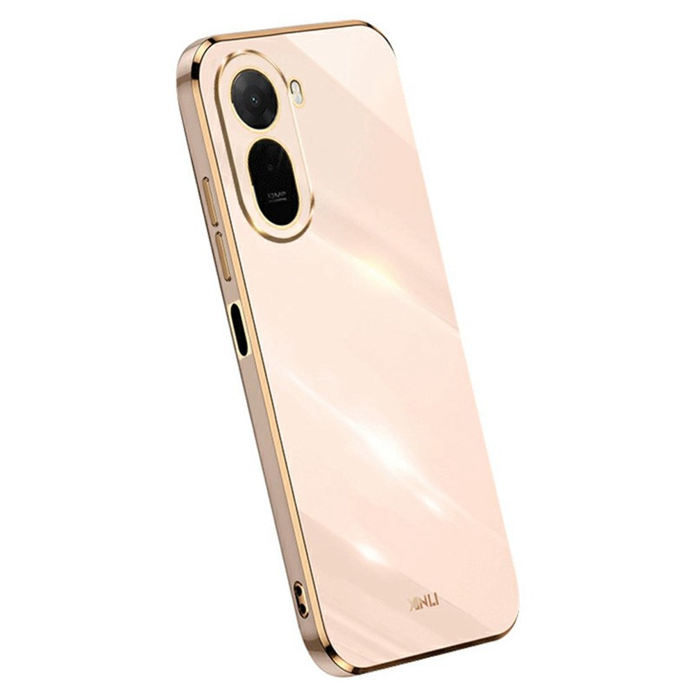 XINLI For Xiaomi Poco C85x 5G / Redmi A7 Pro 4G (171.56mm) Case TPU Phone Cover with Electroplating Frame
