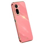 XINLI For Xiaomi Poco C85x 5G / Redmi A7 Pro 4G (171.56mm) Case TPU Phone Cover with Electroplating Frame