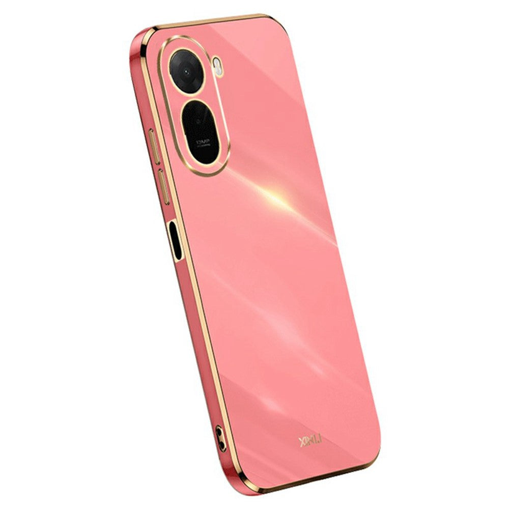 XINLI For Xiaomi Poco C85x 5G / Redmi A7 Pro 4G (171.56mm) Case TPU Phone Cover with Electroplating Frame