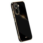 XINLI For Xiaomi Poco C85x 5G / Redmi A7 Pro 4G (171.56mm) Case TPU Phone Cover with Electroplating Frame