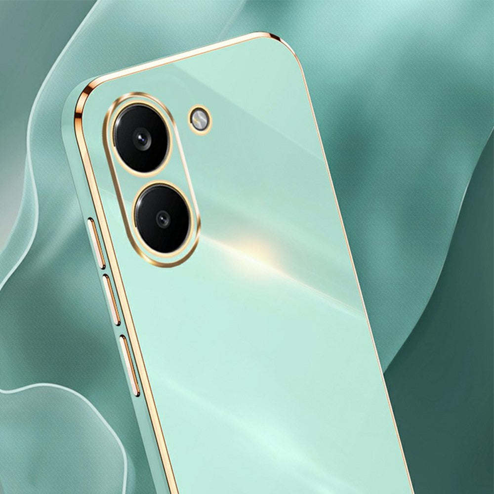XINLI For Xiaomi Redmi Turbo 5 5G  /  Poco X8 Pro 5G Case TPU Phone Cover with Electroplating Frame