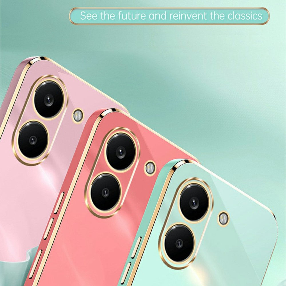 XINLI For Xiaomi Redmi Turbo 5 5G  /  Poco X8 Pro 5G Case TPU Phone Cover with Electroplating Frame
