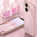 XINLI For Xiaomi Redmi Turbo 5 5G  /  Poco X8 Pro 5G Case TPU Phone Cover with Electroplating Frame