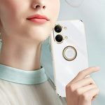 XINLI For Xiaomi Redmi Turbo 5 Max 5G  /  Poco X8 Pro Max 5G Case Ring Kickstand Electroplating TPU Phone Cover