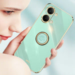 XINLI For Xiaomi Redmi Turbo 5 Max 5G  /  Poco X8 Pro Max 5G Case Ring Kickstand Electroplating TPU Phone Cover