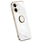 XINLI For Xiaomi Redmi Turbo 5 Max 5G  /  Poco X8 Pro Max 5G Case Ring Kickstand Electroplating TPU Phone Cover
