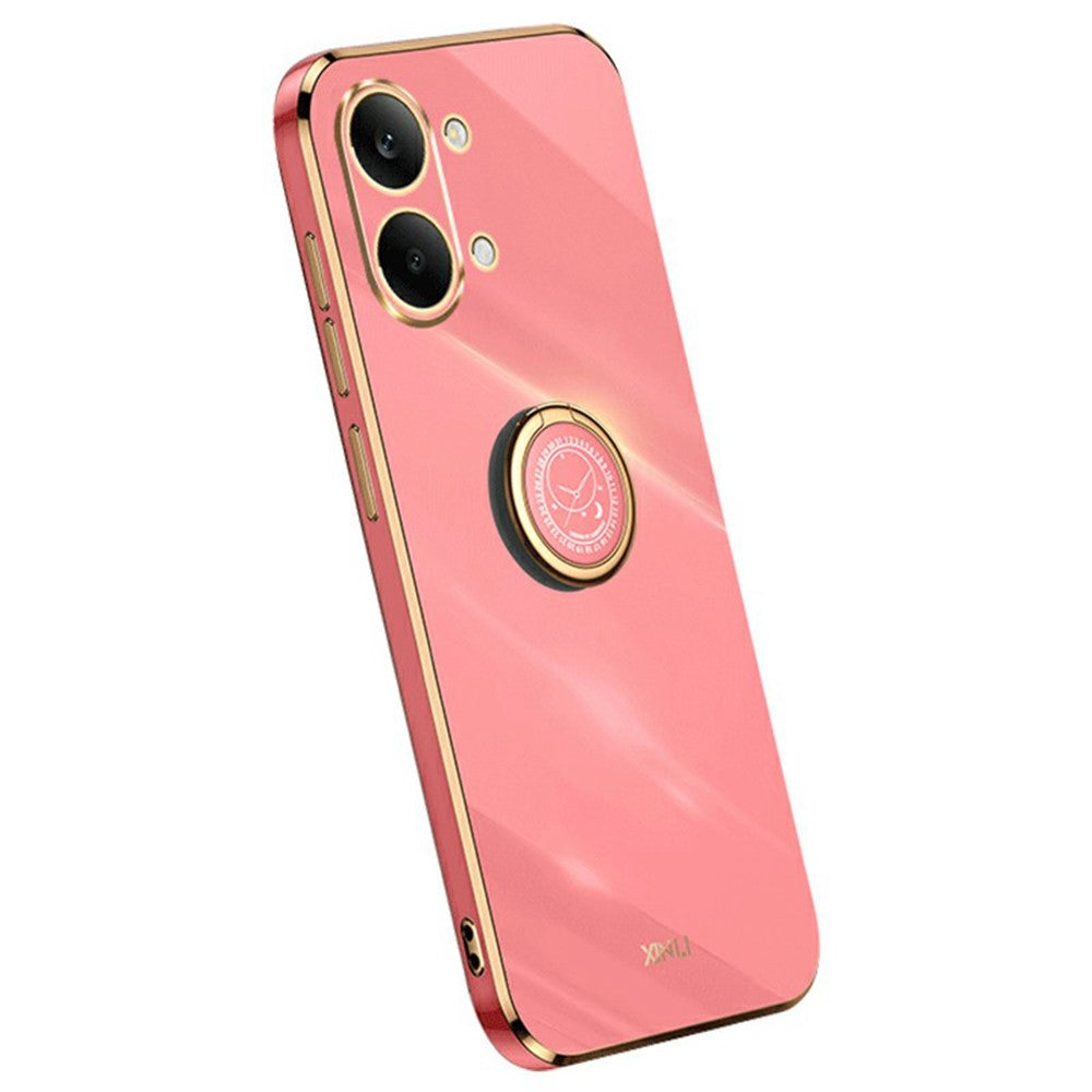 XINLI For Xiaomi Redmi Turbo 5 Max 5G  /  Poco X8 Pro Max 5G Case Ring Kickstand Electroplating TPU Phone Cover
