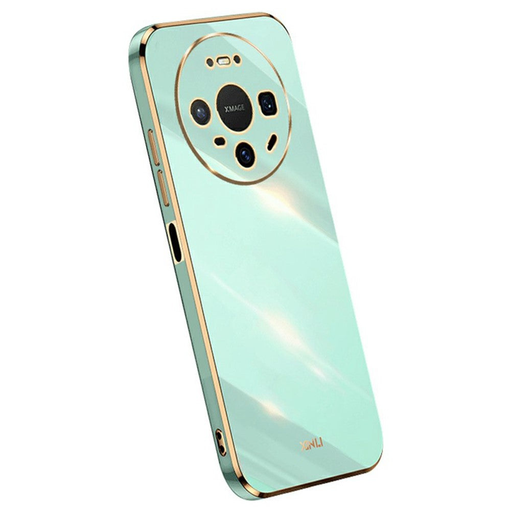 XINLI Til Huawei Mate 80 Cover TPU Telefoncover med Galvaniseret Ramme