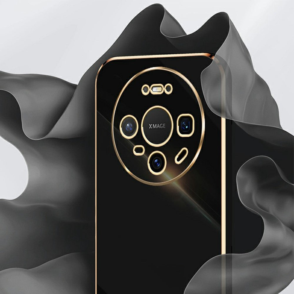 XINLI Til Huawei Mate 80 Cover TPU Telefoncover med Galvaniseret Ramme