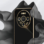 XINLI For Huawei Mate 80 Case TPU Phone Cover with Electroplating Frame