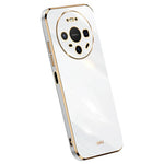 XINLI For Huawei Mate 80 Case TPU Phone Cover with Electroplating Frame