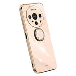 XINLI For Huawei Mate 80 Case Ring Kickstand Electroplating TPU Phone Cover