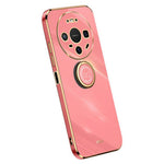XINLI For Huawei Mate 80 Case Ring Kickstand Electroplating TPU Phone Cover