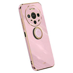 XINLI For Huawei Mate 80 Case Ring Kickstand Electroplating TPU Phone Cover