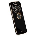 XINLI For Huawei Mate 80 Case Ring Kickstand Electroplating TPU Phone Cover