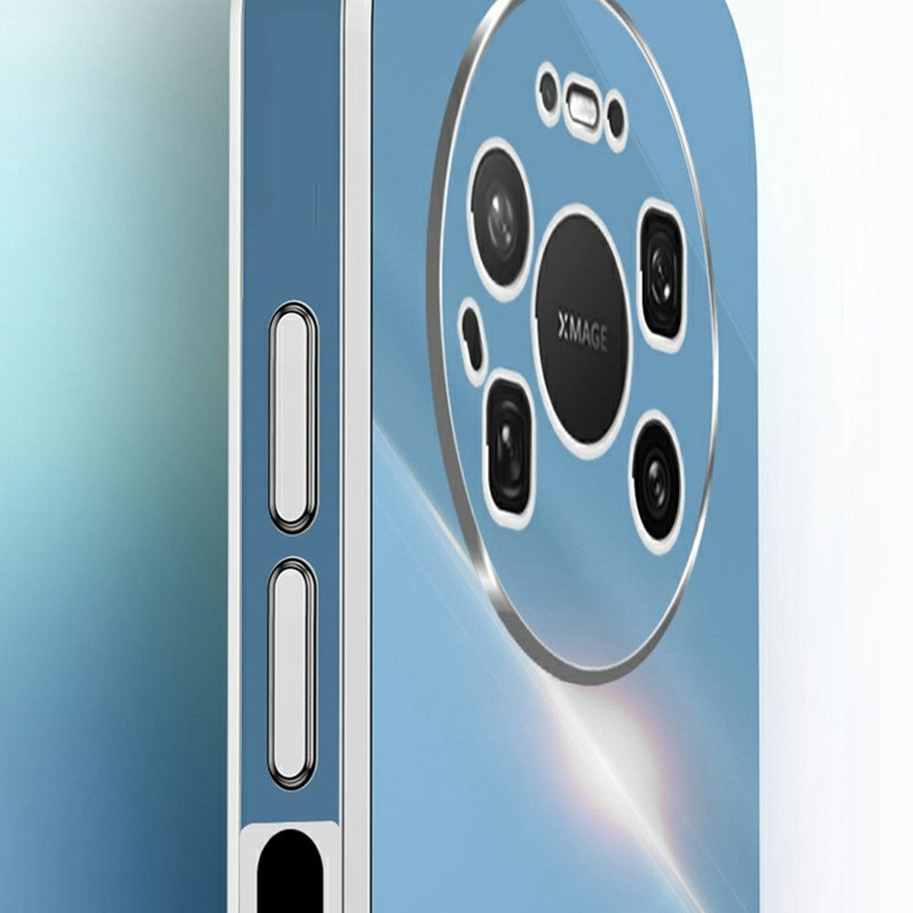 XINLI For Huawei Mate 80 Pro Max Case TPU Phone Cover with Electroplating Frame