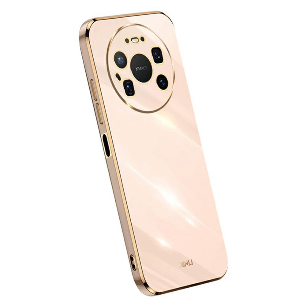 XINLI For Huawei Mate 80 Pro Max Case TPU Phone Cover with Electroplating Frame
