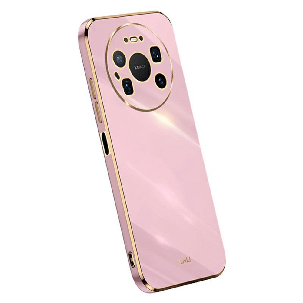 XINLI For Huawei Mate 80 Pro Max Case TPU Phone Cover with Electroplating Frame