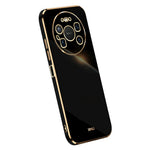 XINLI For Huawei Mate 80 Pro Max Case TPU Phone Cover with Electroplating Frame