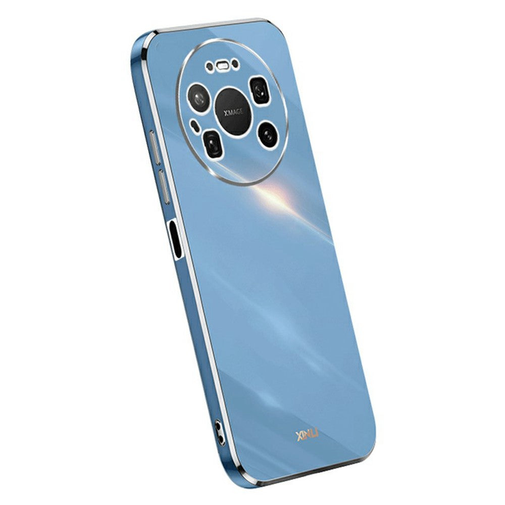 XINLI For Huawei Mate 80 Pro Max Case TPU Phone Cover with Electroplating Frame