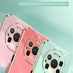XINLI For Huawei Mate 80 Pro Max Case Ring Kickstand Electroplating TPU Phone Cover