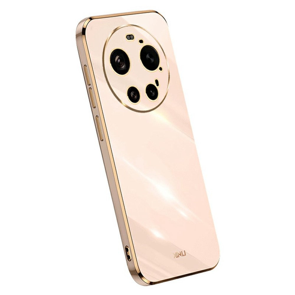 XINLI For Xiaomi 17 Ultra 5G Case TPU Phone Cover with Electroplating Frame