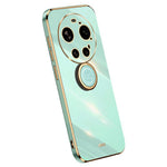XINLI For Xiaomi 17 Ultra 5G Case Ring Kickstand Electroplating TPU Phone Cover