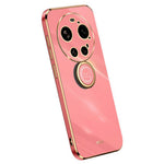 XINLI For Xiaomi 17 Ultra 5G Case Ring Kickstand Electroplating TPU Phone Cover